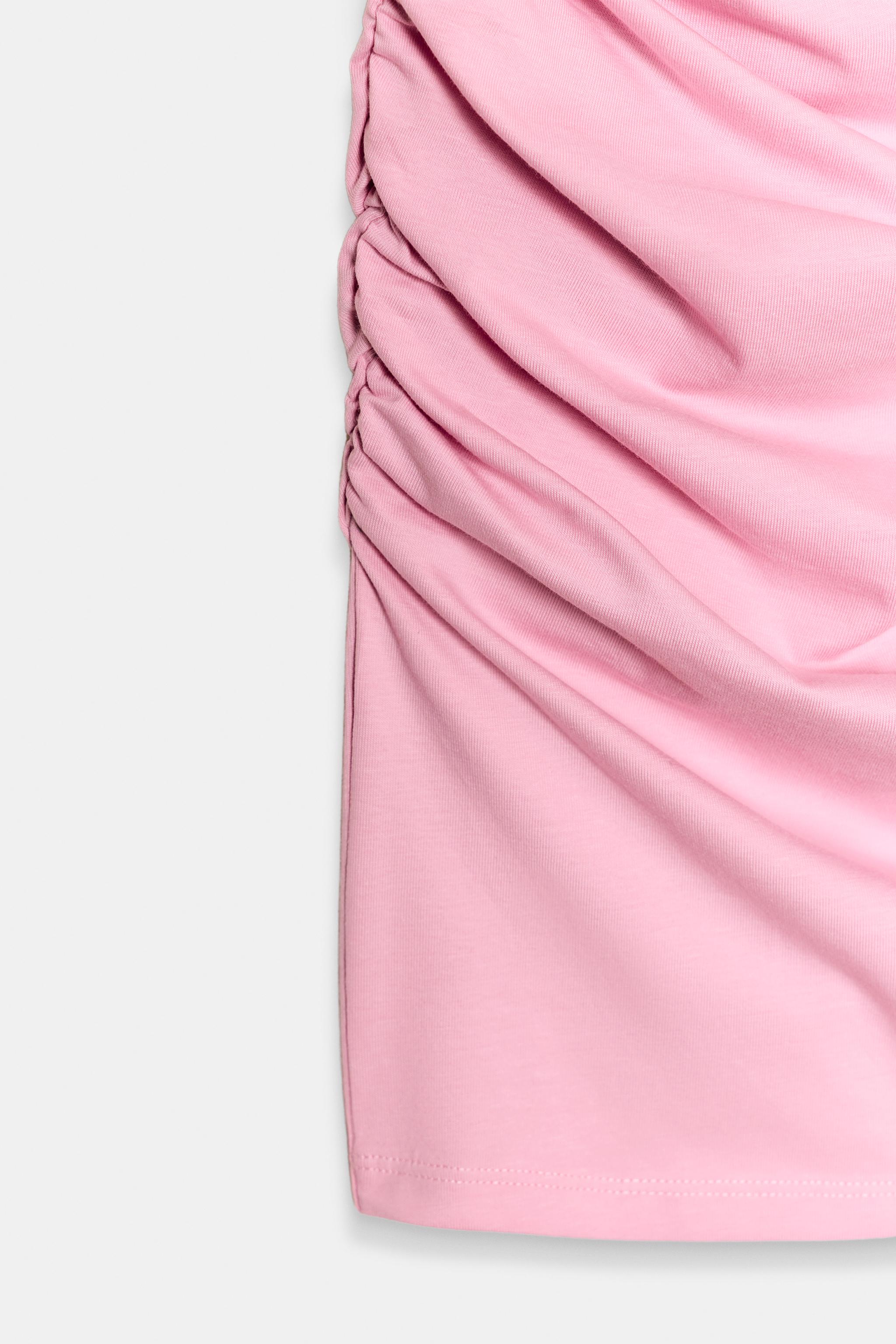 SHORT RUCHED DRESS